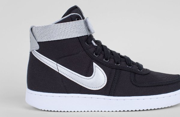 Nike Vandal High SP Black Metallic Silver (2)