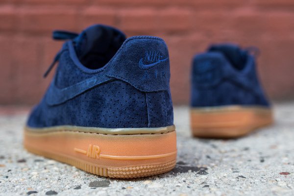 Nike Wmns Air Force 1 Low Suede Midnight Navy (7)