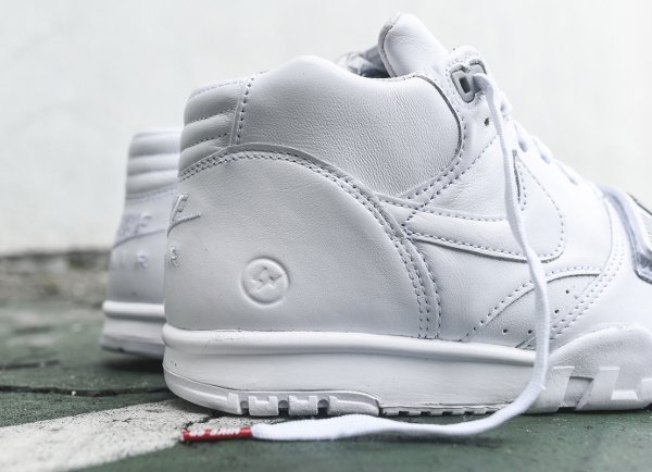 NikeLab Air Trainer 1 mi montante blanche (3)