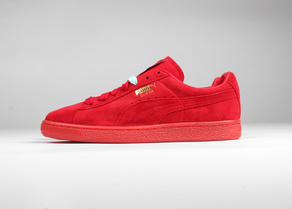 Puma Suede Classic Mono Iced Red Gold | Sneakers-actus