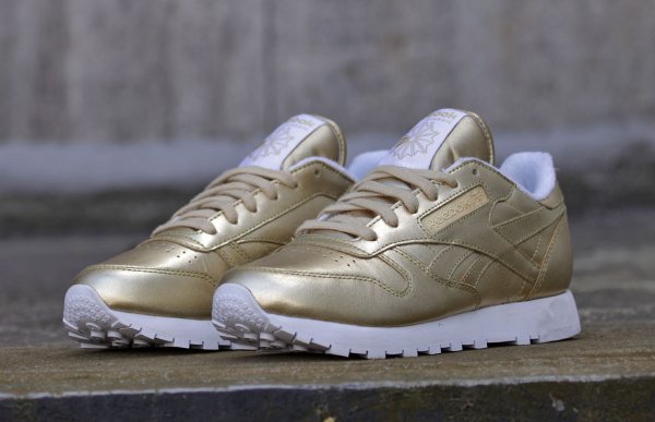 Reebok Classic Leather Spirit 'Sensation' (cuir doré) (1)