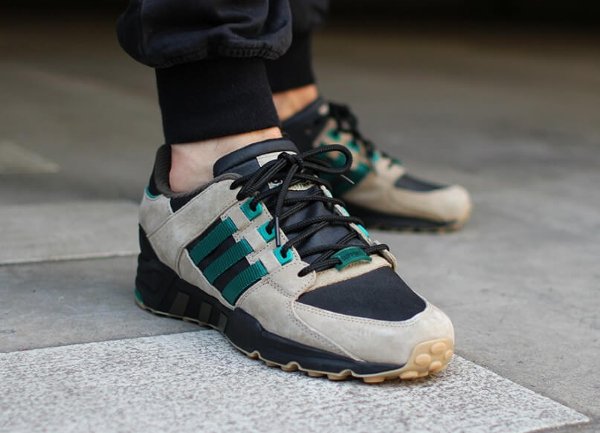 Adidas EQT Support 93 Hemp Black Green (1)