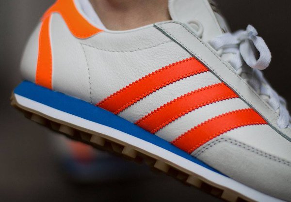 adidas blanc et orange