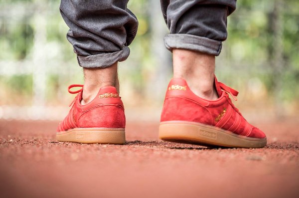 Adidas Spezial en daim rouge (1)