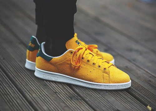 Adidas stan smith collegiate gold discount