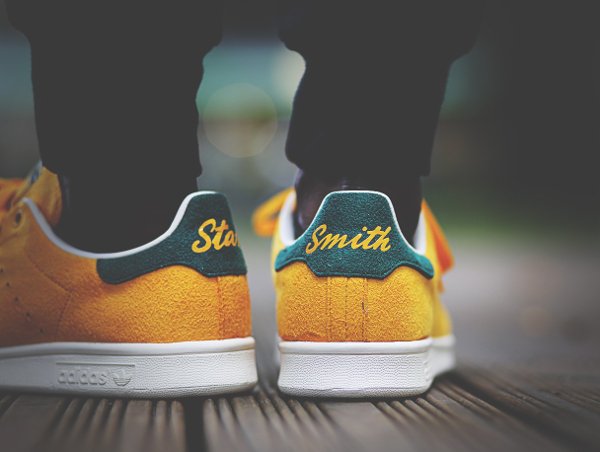 Adidas Stan Smith Collegiate Gold (2)