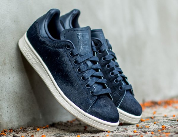 Adidas Stan Smith poils bleus (1)