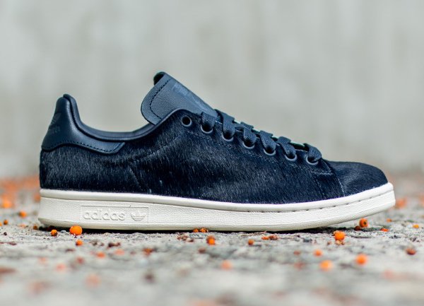 Adidas Stan Smith poils bleus (3)