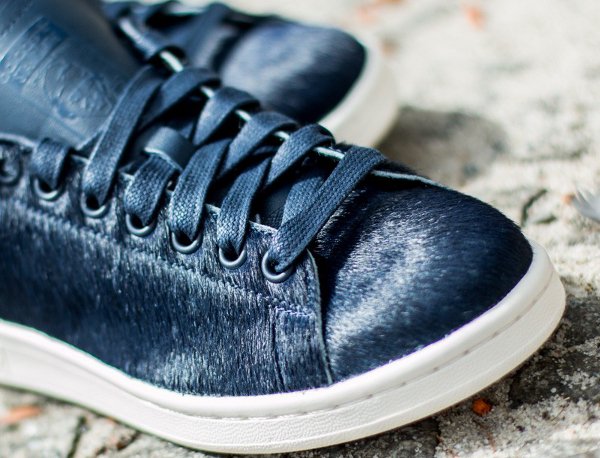 Adidas Stan Smith poils bleus (7)