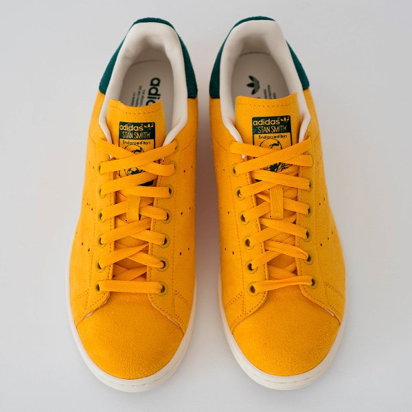 Adidas Stan Smith suede jaune (5)