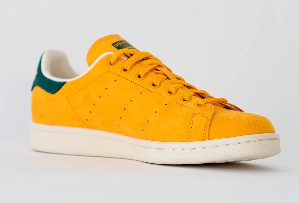 Adidas Stan Smith suede jaune (6)