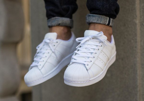 adidas superstar foundation blanche