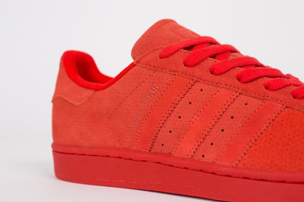 Adidas Superstar RT suède rouge (2)