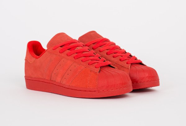 Adidas Superstar RT suède rouge (4)