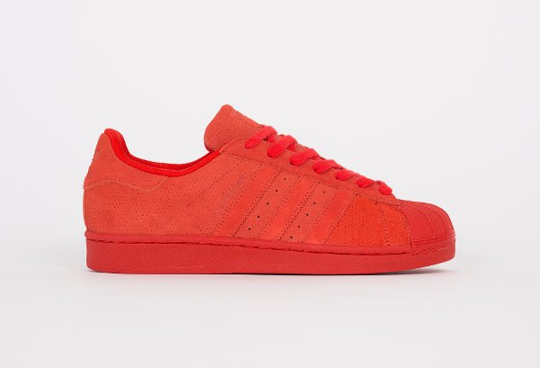 Adidas Superstar RT suède rouge (5)