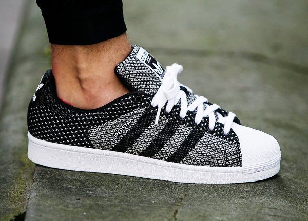 Adidas Superstar Weave Black White (1)