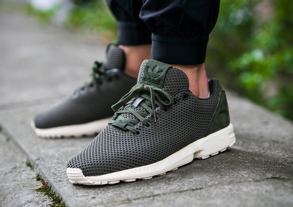 adidas zx flux noir et vert