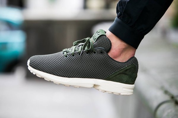 Adidas ZX Flux Cargo Ink White (2)