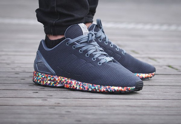 adidas zx flux multicolor homme