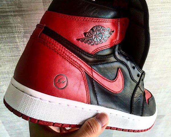 Air Jordan 1 Bred x Fragment