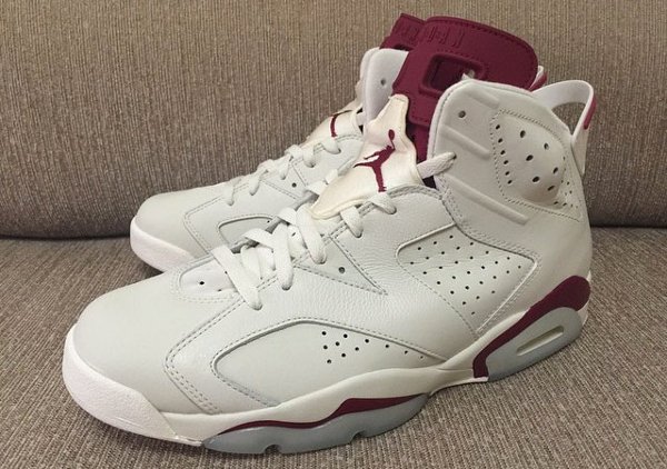 Air Jordan 6 Maroon-1