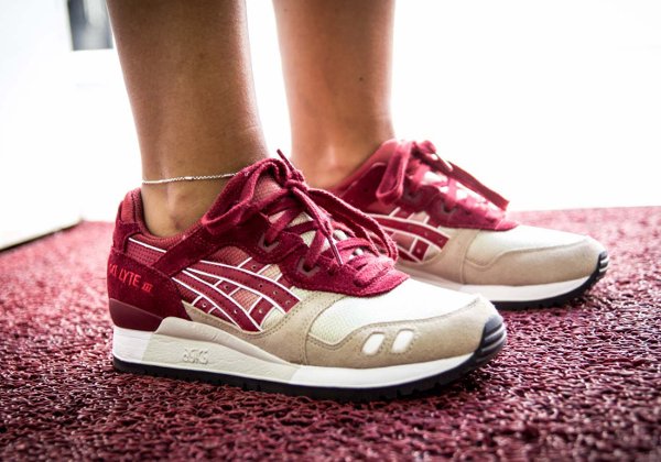 Asics Gel Lyte 3 Gradient Burgundy  (2)