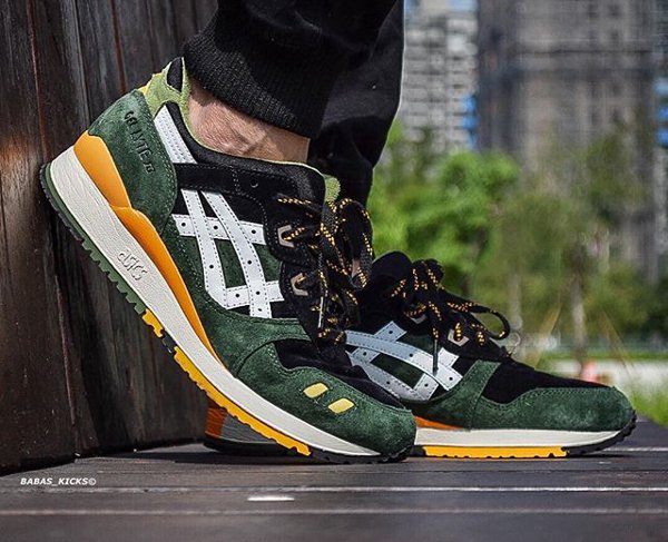 Asics Gel Lyte 3 x J Crew Evergreen - babas_kicks (1)