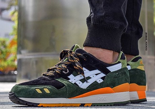 Asics Gel Lyte 3 x J Crew Evergreen - babas_kicks