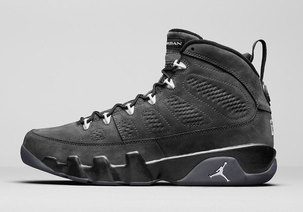 Basket Nike Air Jordan 9 Anthracite Black (1)