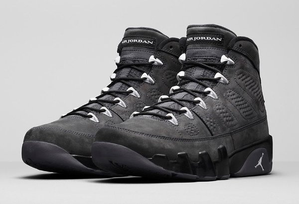 Basket Nike Air Jordan 9 Anthracite Black (2)