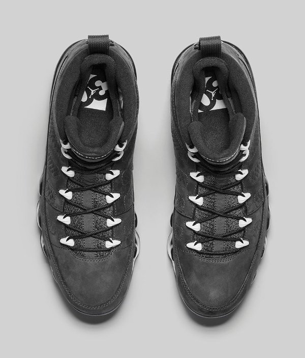 Basket Nike Air Jordan 9 Anthracite Black (3)