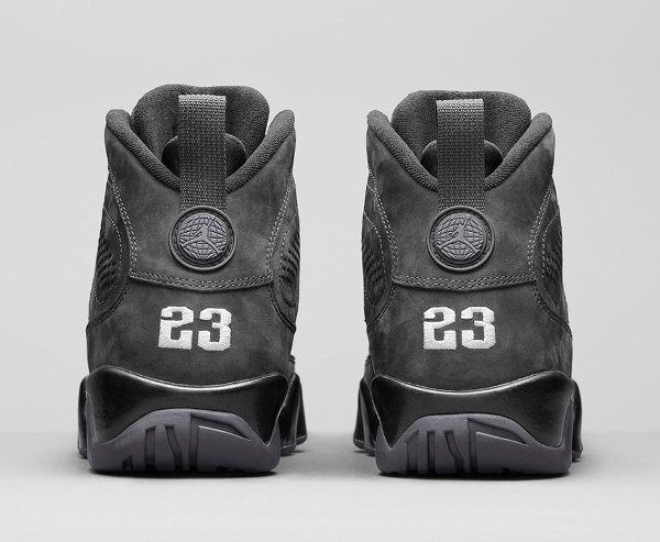 Basket Nike Air Jordan 9 Anthracite Black (4)