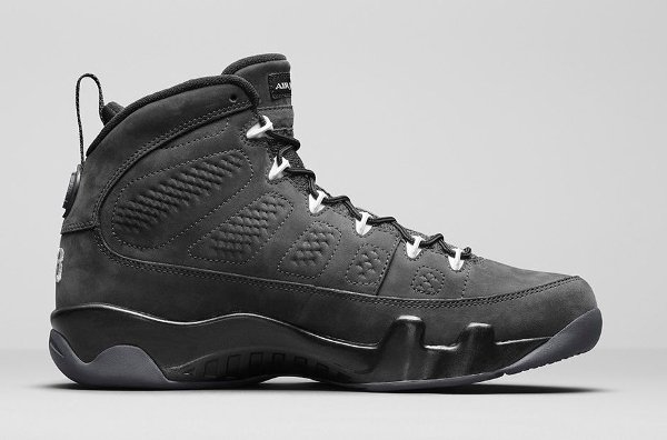 Basket Nike Air Jordan 9 Anthracite Black (5)