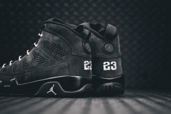 Basket Nike Air Jordan 9 Anthracite Black (9)