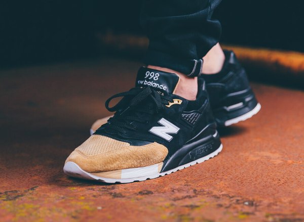 New Balance 998 PRMR Black Beige x Premier  (1)