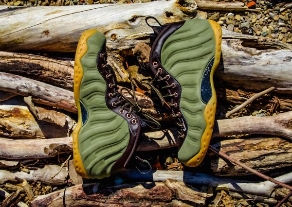 Nike Air Foamposite One PRM 'Medium Olive' (2)