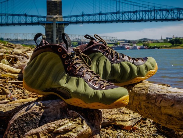 Nike Air Foamposite One PRM 'Medium Olive' (3)