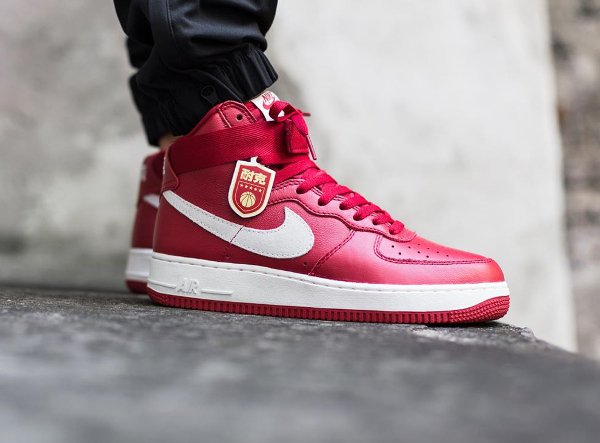 Nike Air Force 1 Nai Ke Gym Red (1)