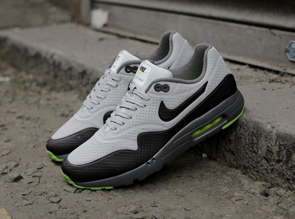 Nike Air Max 1 Ultra Moire Grey Black Volt (2)