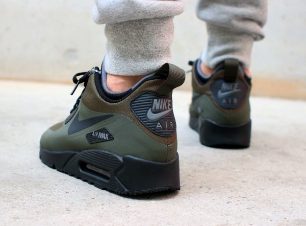 Nike Air Max 90 Mid Winter vert kaki (5)