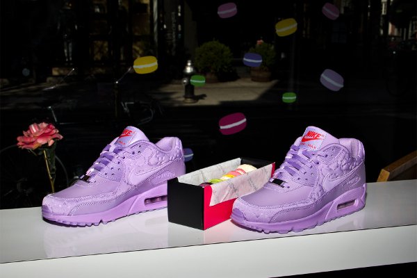 Nike Air Max 90 Viola Red Fuchsia Glow (2)