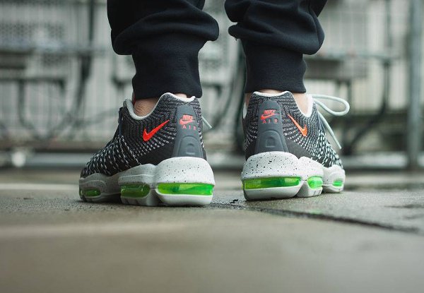 Nike Air Max 95 Ultra Jacquard Silver Crimson Volt (2)