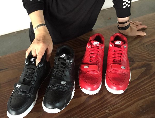 Nike Air Trainer 1 x Fragment 'Red & Black' (2)