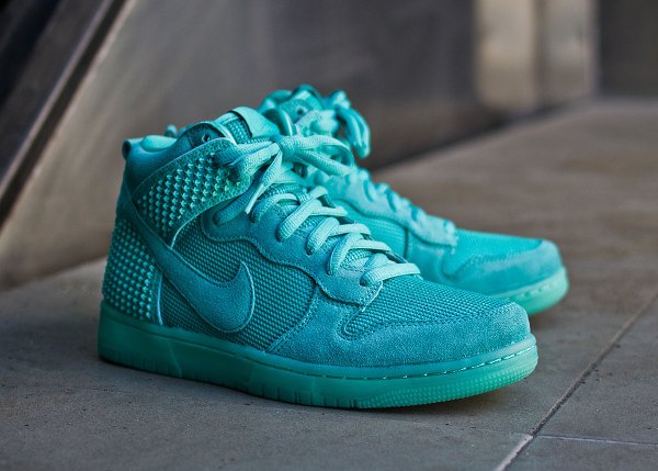 Nike Dunk High Comfort Premium turquoise (1)