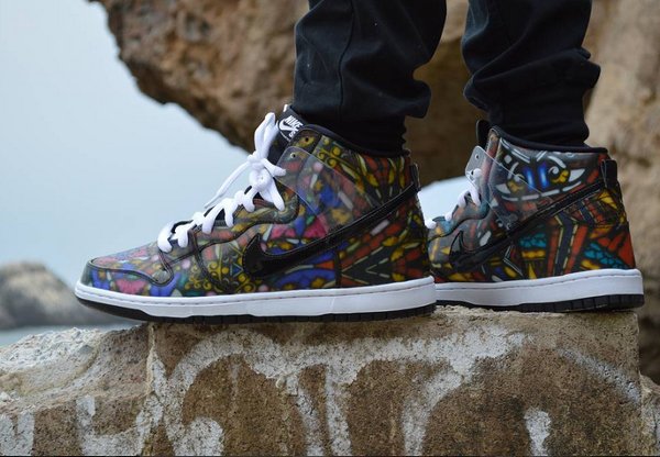 Nike Dunk High SB x Concepts Staines Glass (1)