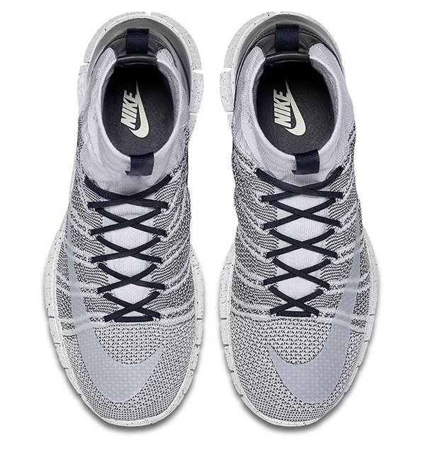 Nike Free Flyknit Mercurial Platinum Grey Obsidian (4)