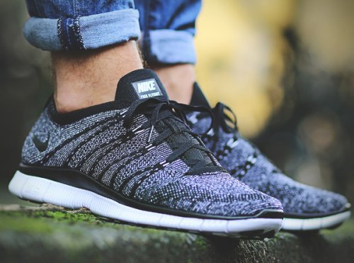 nike free 5.0 flyknit blanche