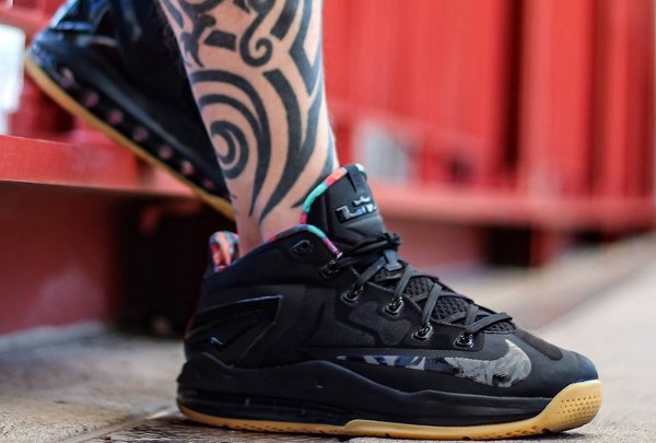 Nike Lebron 11 Low Black Gum - Chrisdbes