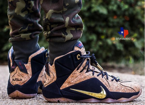 Nike Lebron 12 EXT King's Cork (1)