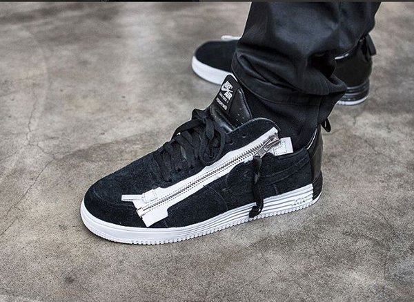 Nike Lunar Force 1 SP x Acronym 'Zip' Black (1)